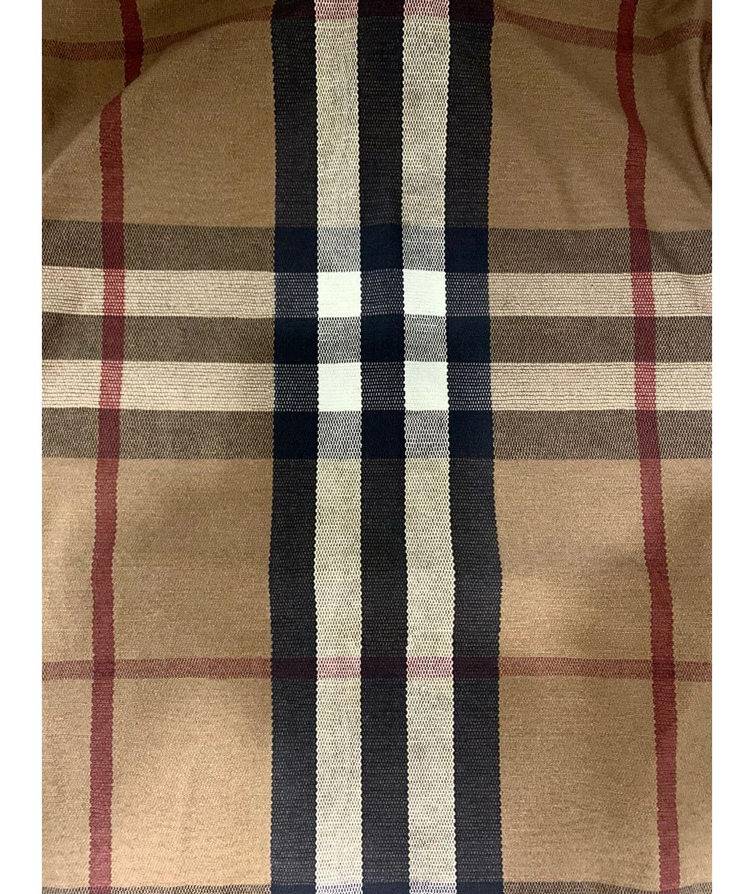BURBERRY Коричневая полиамидовая водолазка, фото 4