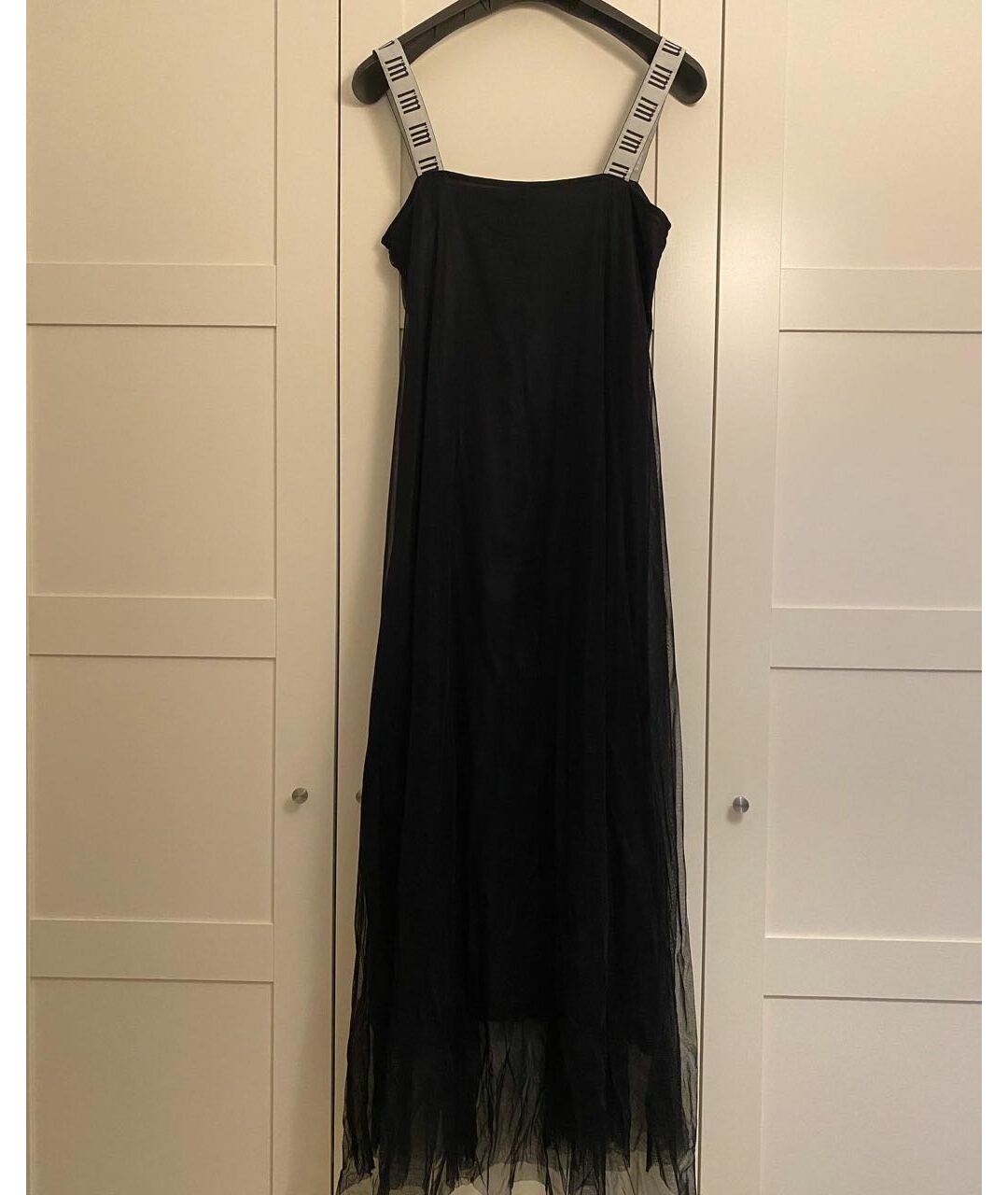 I'M ISOLA MARRAS Черное полиамидовое вечернее платье, фото 5