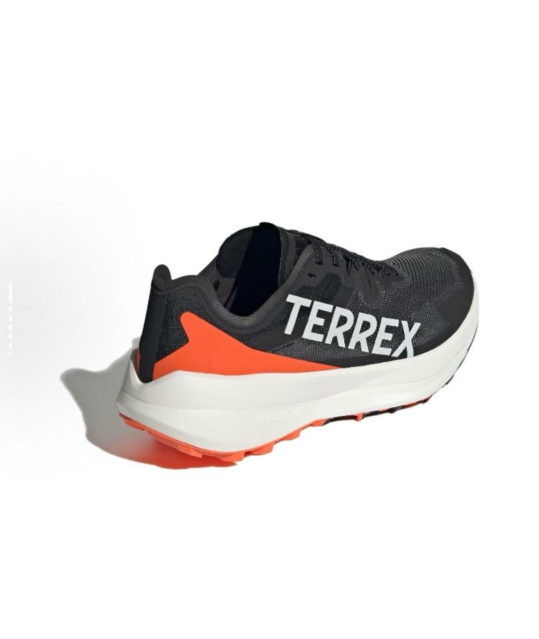 ADIDAS Антрацитовые текстильные низкие кроссовки / кеды, фото 5