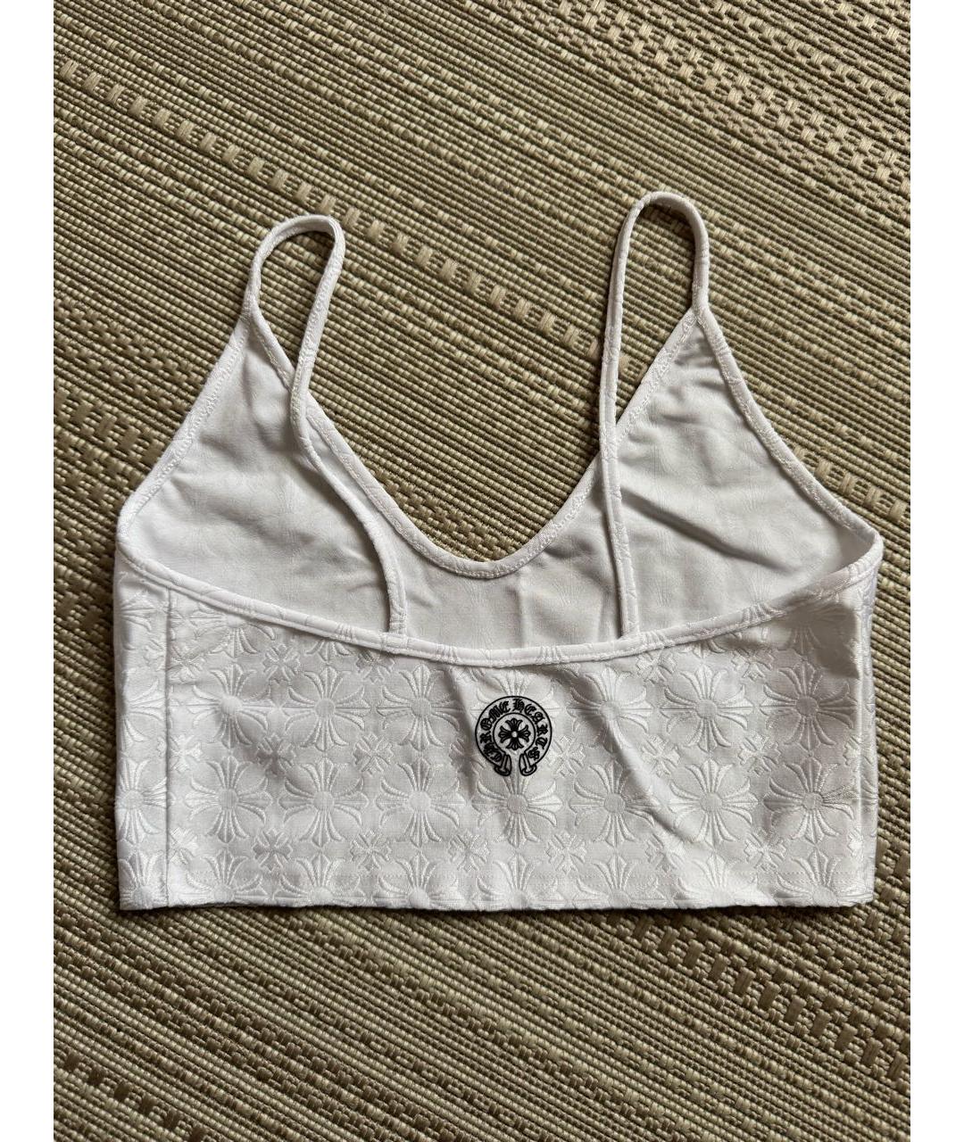 CHROME HEARTS Белая полиамидовая майка, фото 2