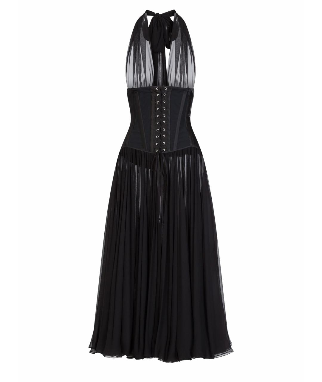 DOLCE&GABBANA Черное коктейльное платье, фото 1