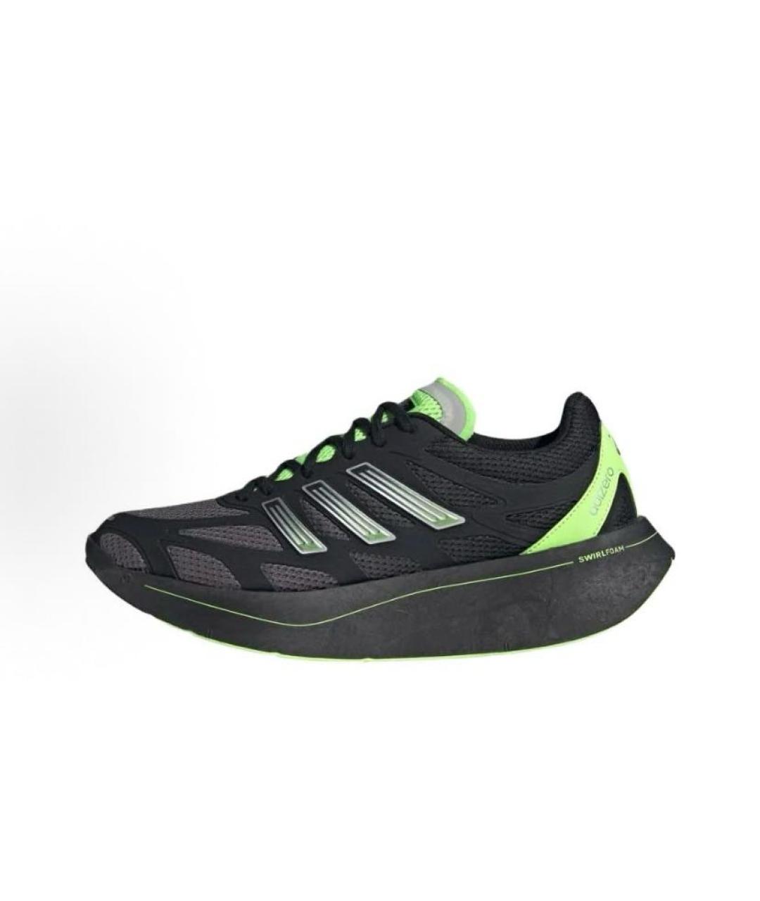 ADIDAS Черные текстильные низкие кроссовки / кеды, фото 3