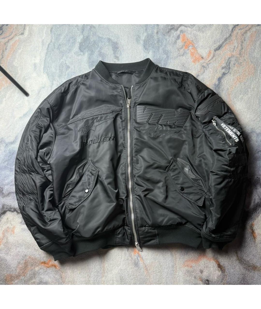 VETEMENTS Черная куртка, фото 9