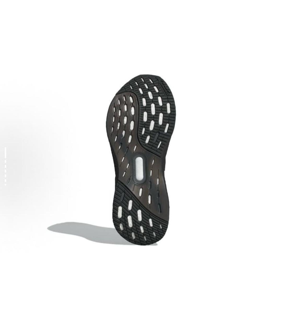 ADIDAS Черные текстильные низкие кроссовки / кеды, фото 5