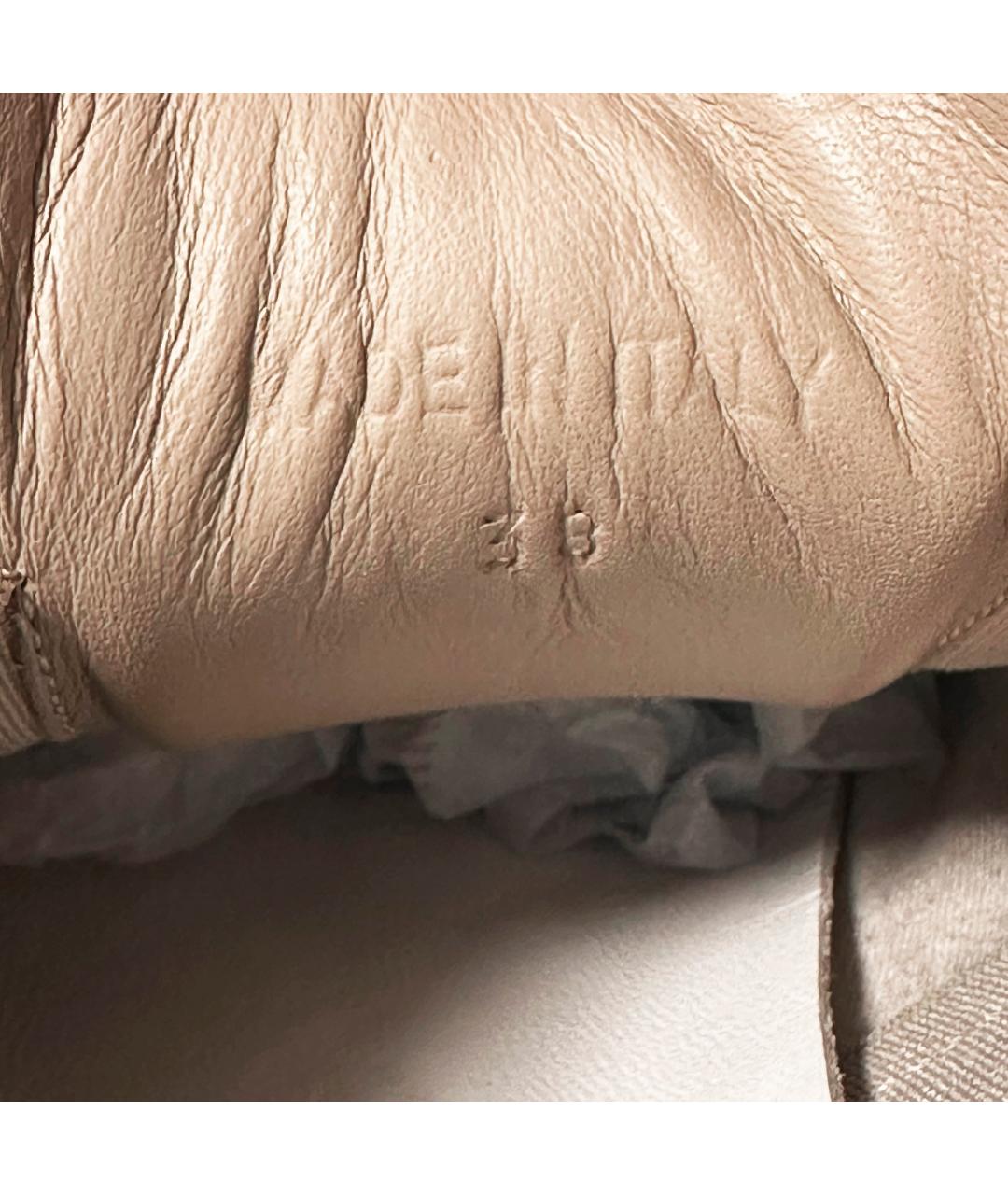 MAISON MARGIELA Белые кожаные кеды, фото 6