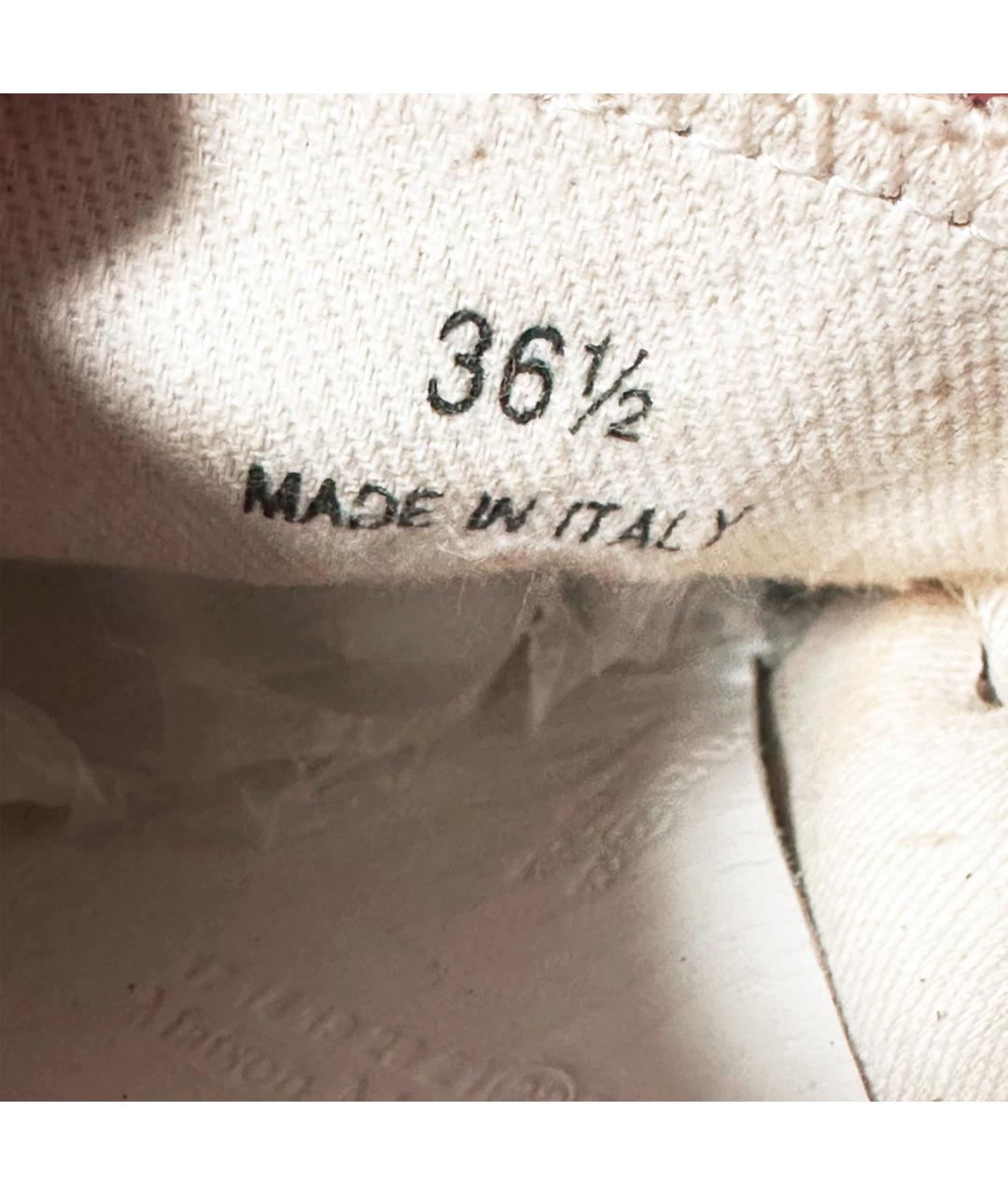 MAISON MARGIELA Черные текстильные кеды, фото 6