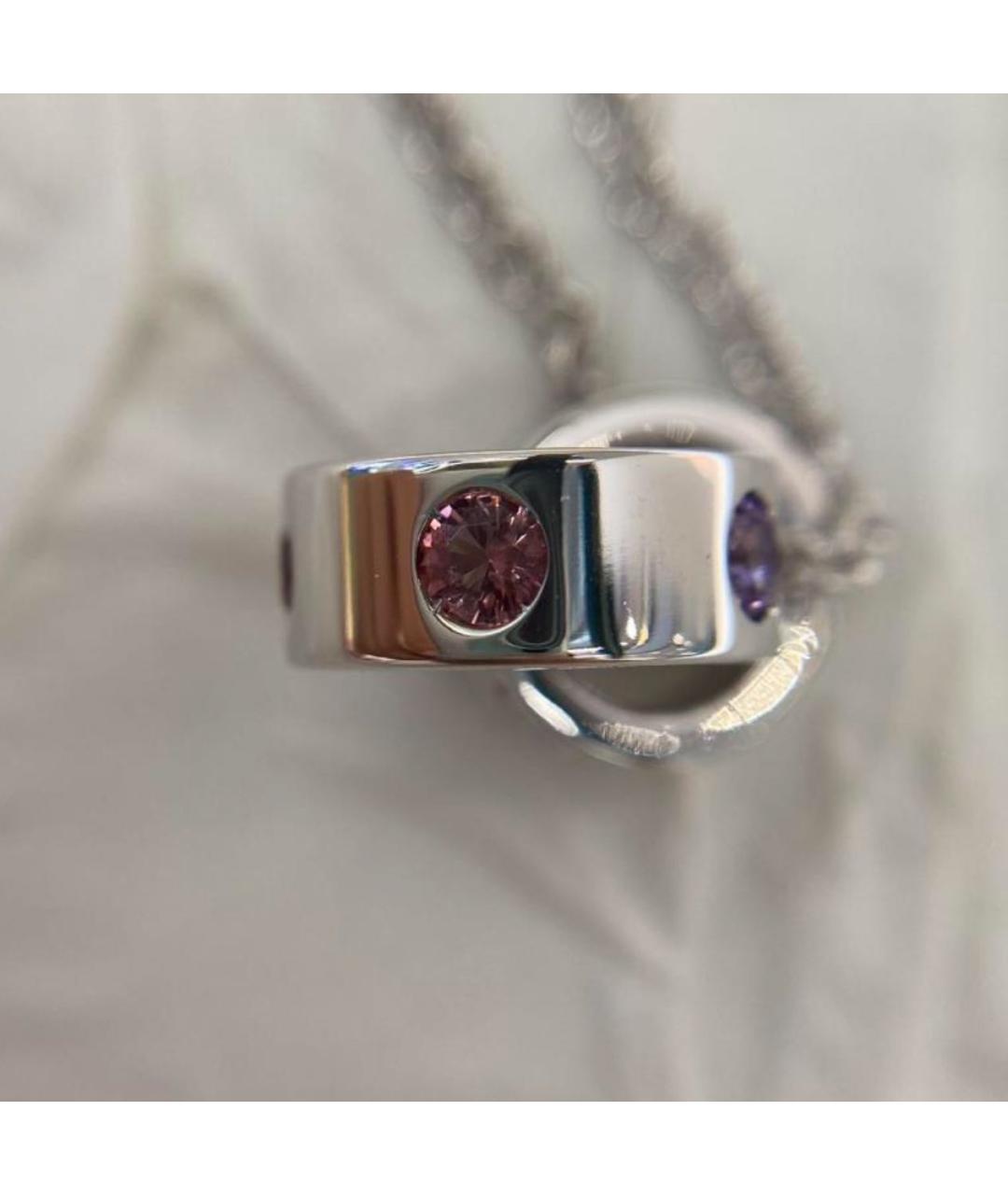 BVLGARI Серебряная подвеска из белого золота, фото 6