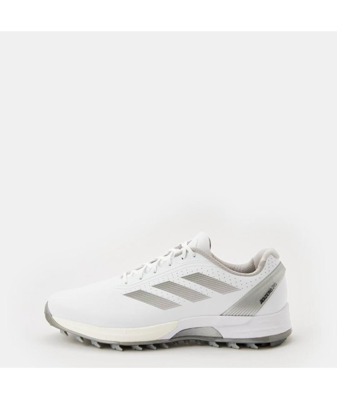 ADIDAS Белые кожаные низкие кроссовки / кеды, фото 2