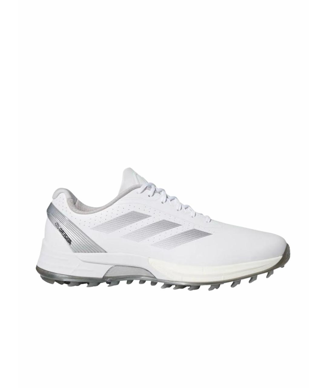 ADIDAS Белые кожаные низкие кроссовки / кеды, фото 1