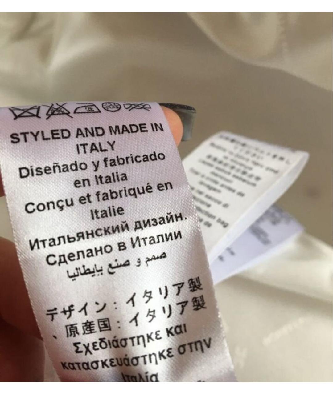 ELISABETTA FRANCHI Мульти полиэстеровое коктейльное платье, фото 6
