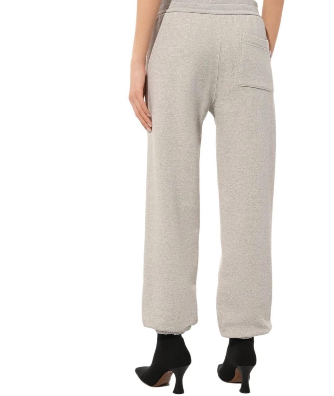JIL SANDER Серые спортивные брюки и шорты, фото 3