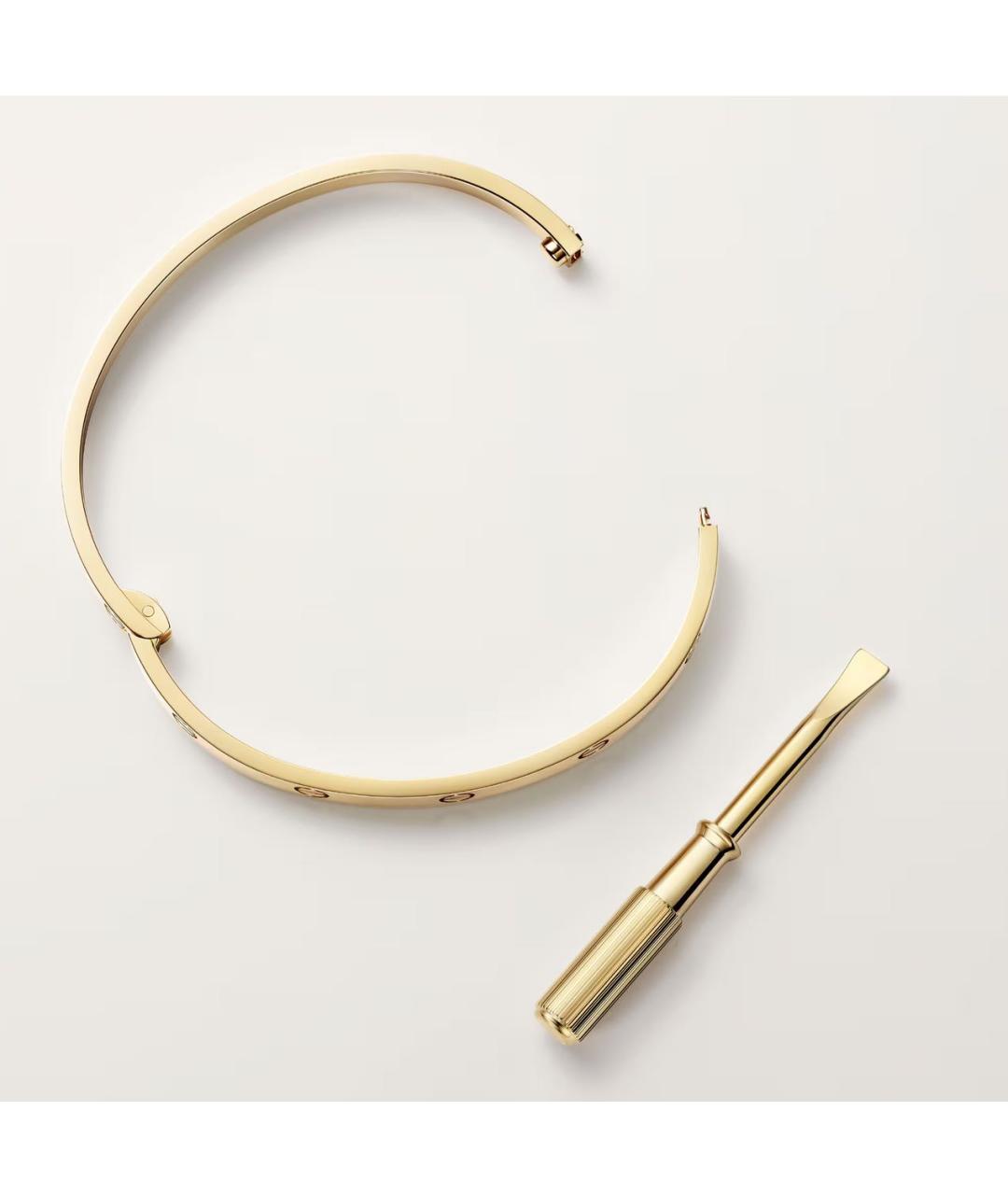 CARTIER Золотой браслет из желтого золота, фото 3