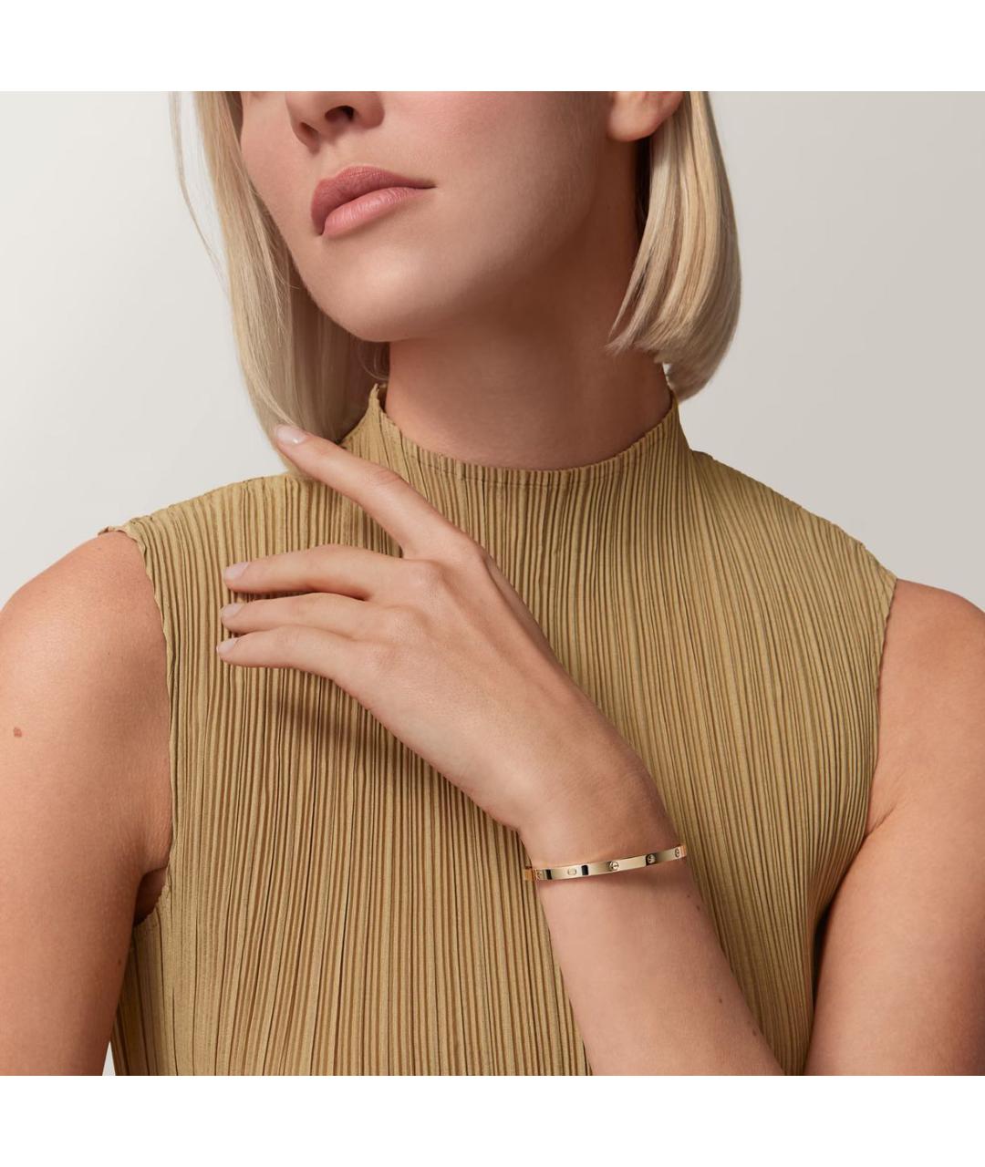 CARTIER Золотой браслет из желтого золота, фото 3