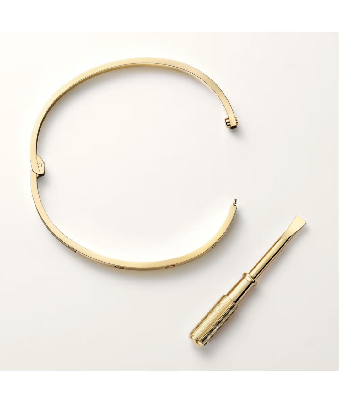 CARTIER Золотой браслет из желтого золота, фото 6