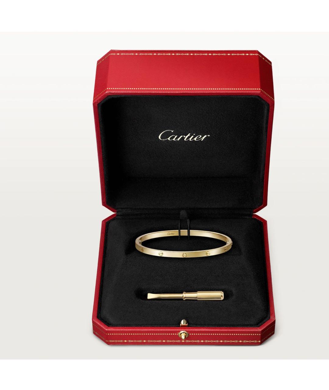 CARTIER Золотой браслет из желтого золота, фото 5