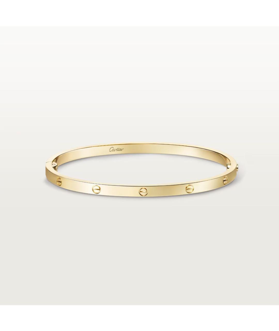 CARTIER Золотой браслет из желтого золота, фото 9