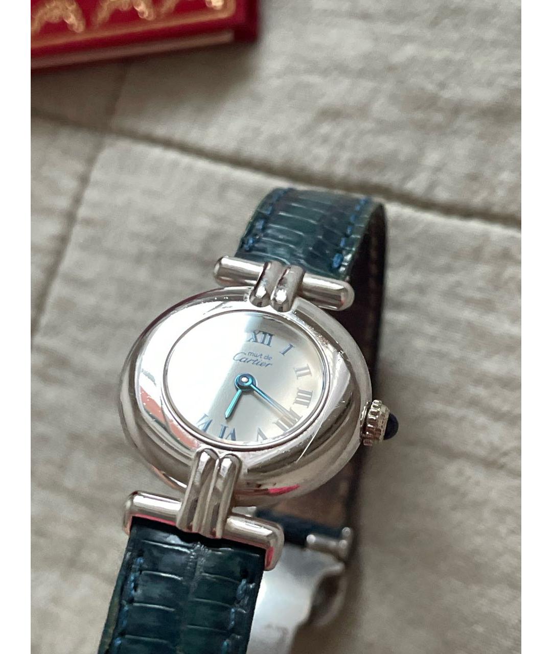 CARTIER Серебряные серебряные часы, фото 6