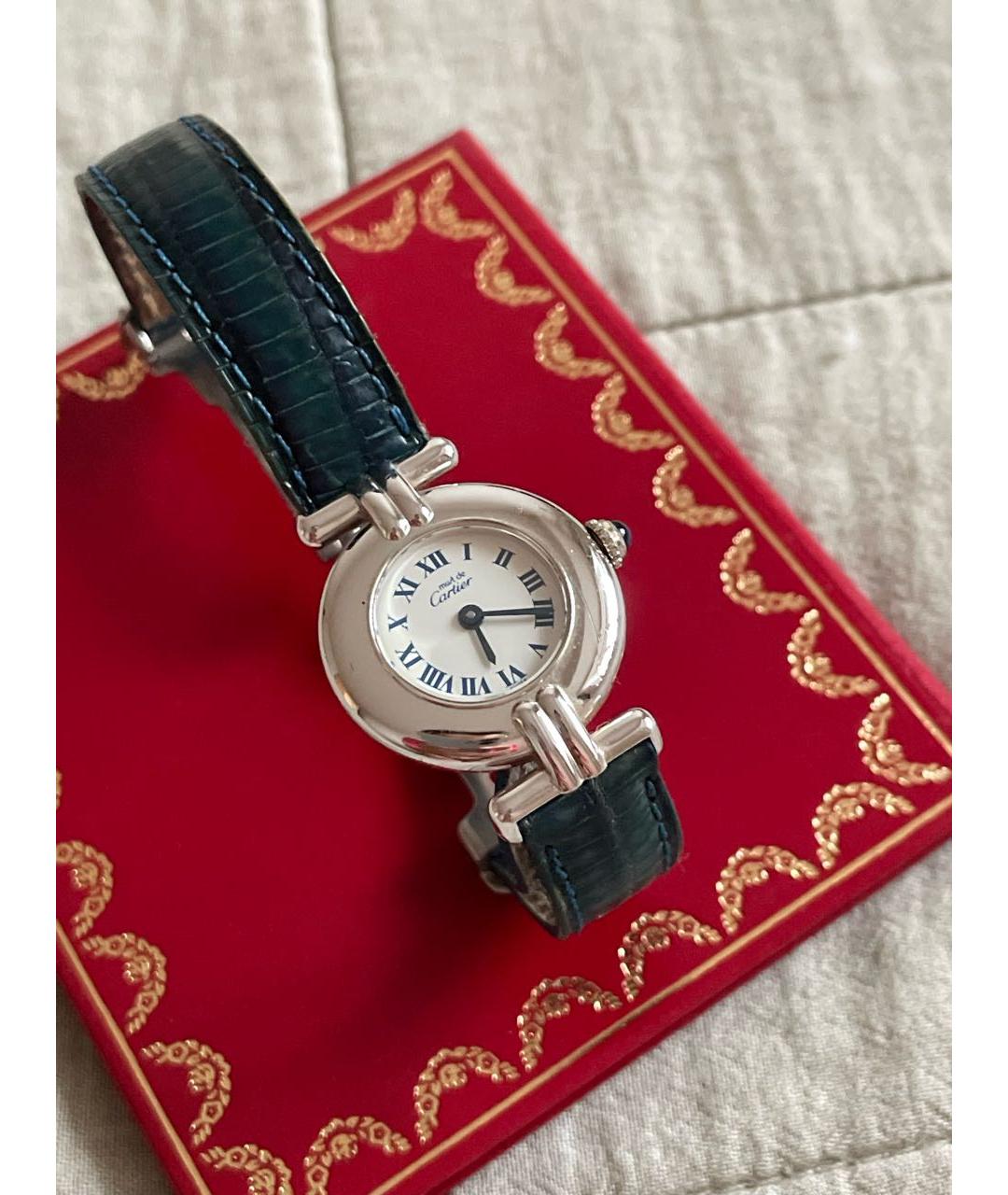 CARTIER Серебряные серебряные часы, фото 2