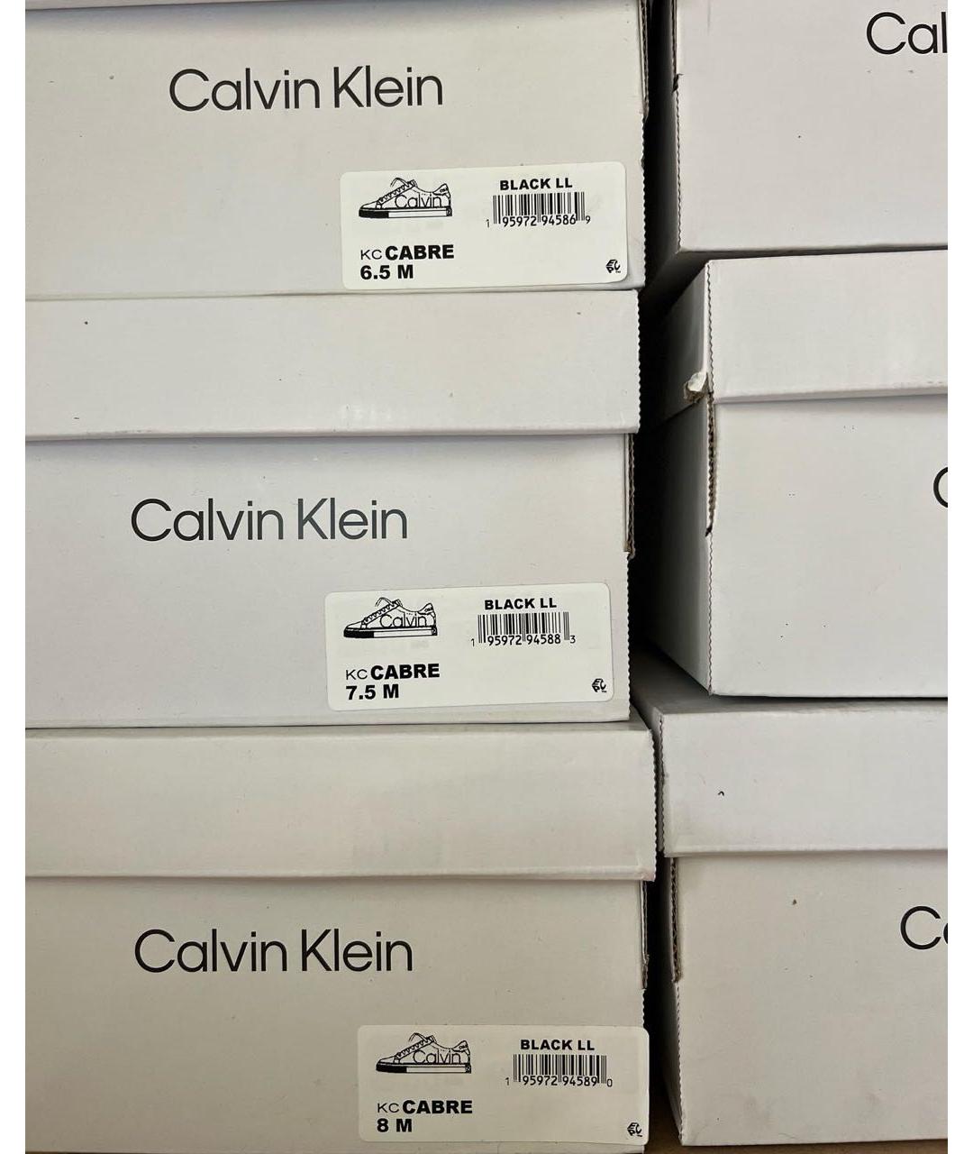 CALVIN KLEIN Черные кеды, фото 8