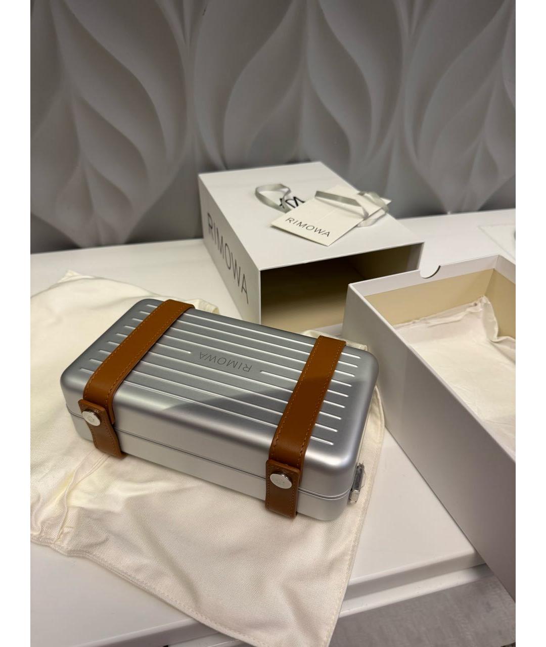 Rimowa Серебряная сумка на плечо, фото 2