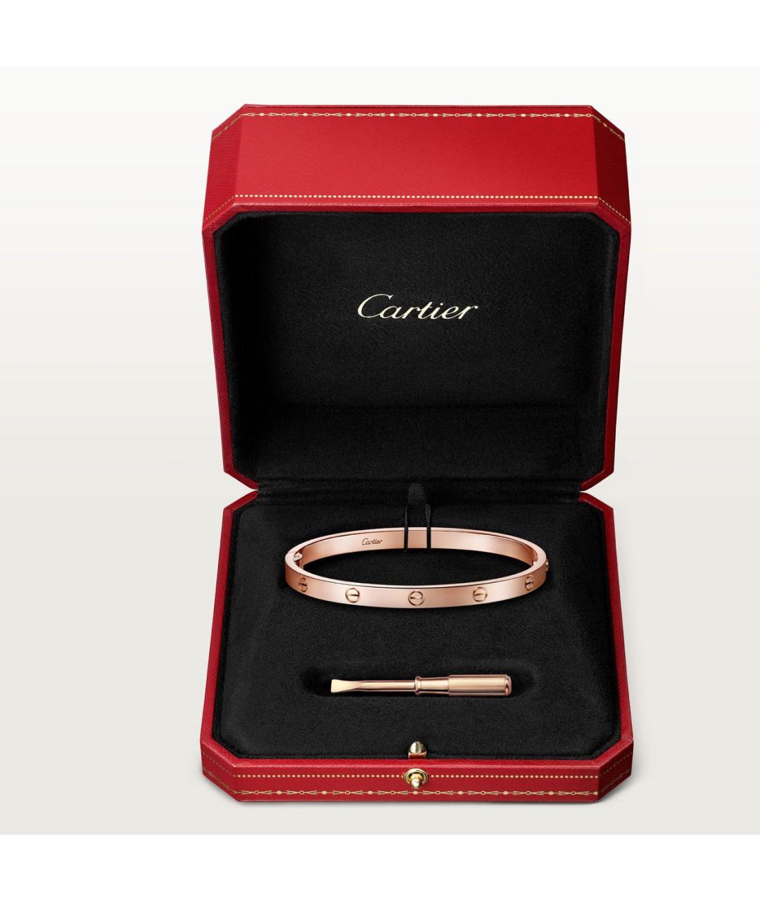 CARTIER Золотой браслет из розового золота, фото 4