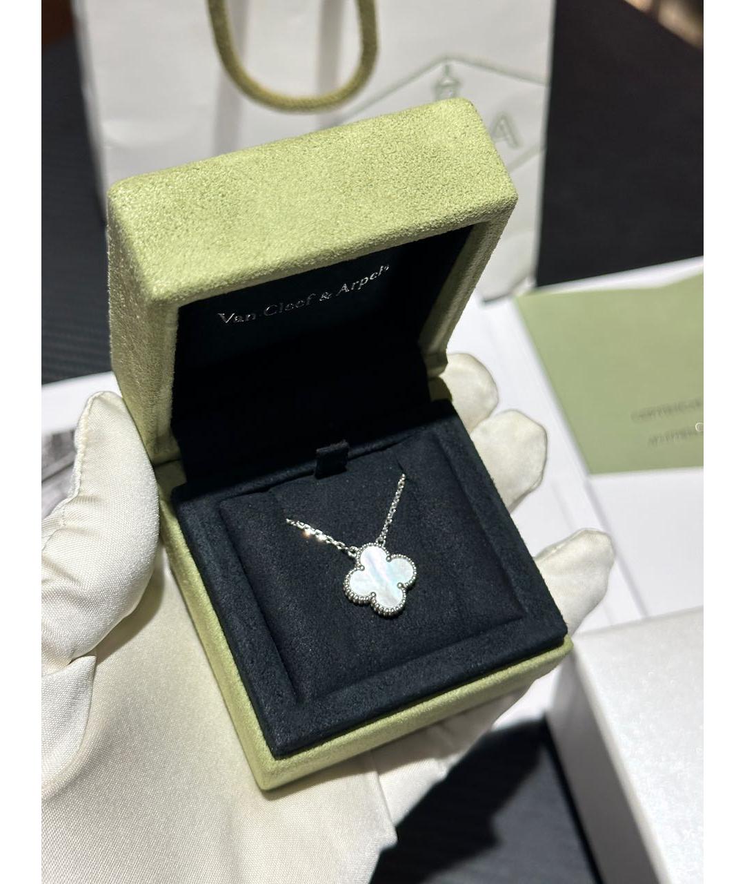 VAN CLEEF & ARPELS Серебряная подвеска из белого золота, фото 3