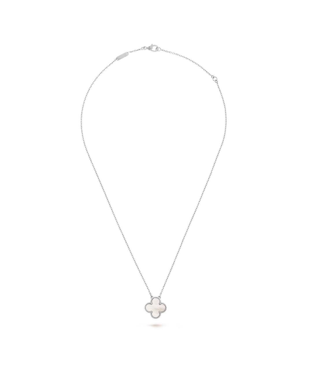 VAN CLEEF & ARPELS Серебряная подвеска из белого золота, фото 5