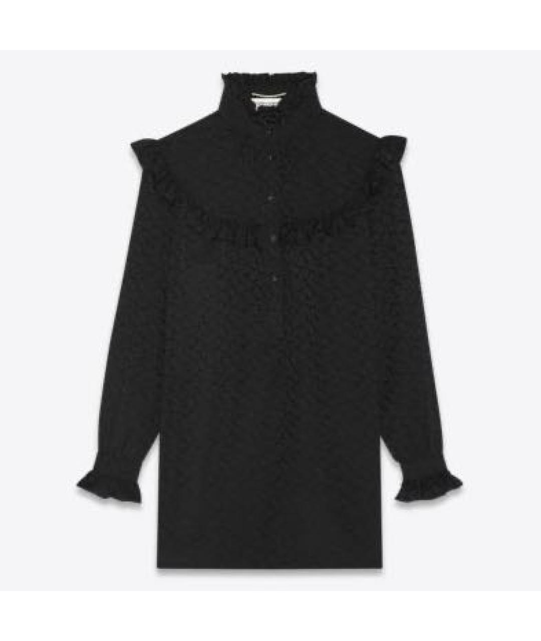 SAINT LAURENT Черное платье, фото 3