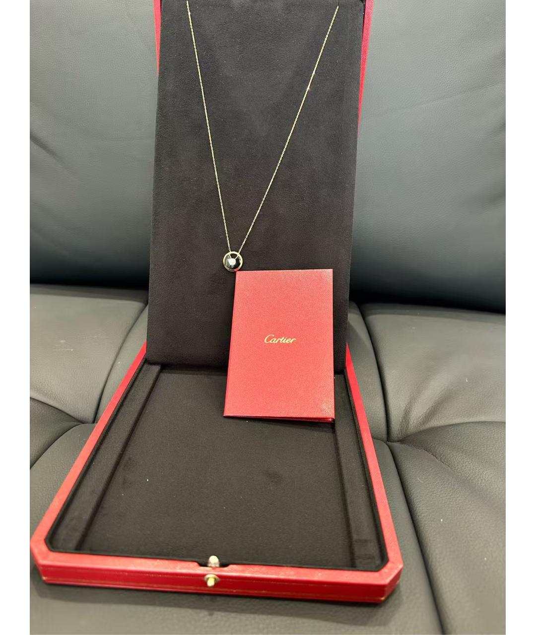 CARTIER Черное колье, фото 5