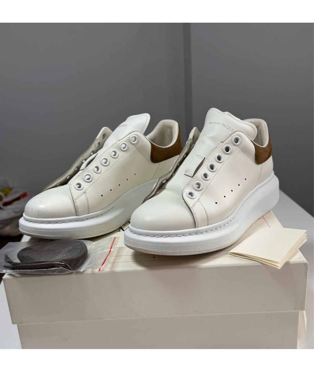 ALEXANDER MCQUEEN Белые кроссовки, фото 2
