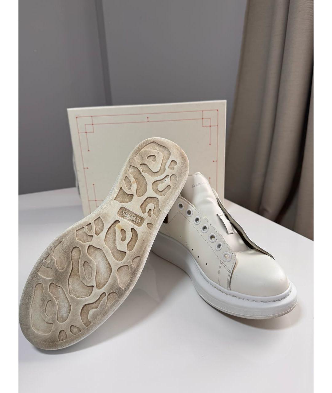 ALEXANDER MCQUEEN Белые кроссовки, фото 3