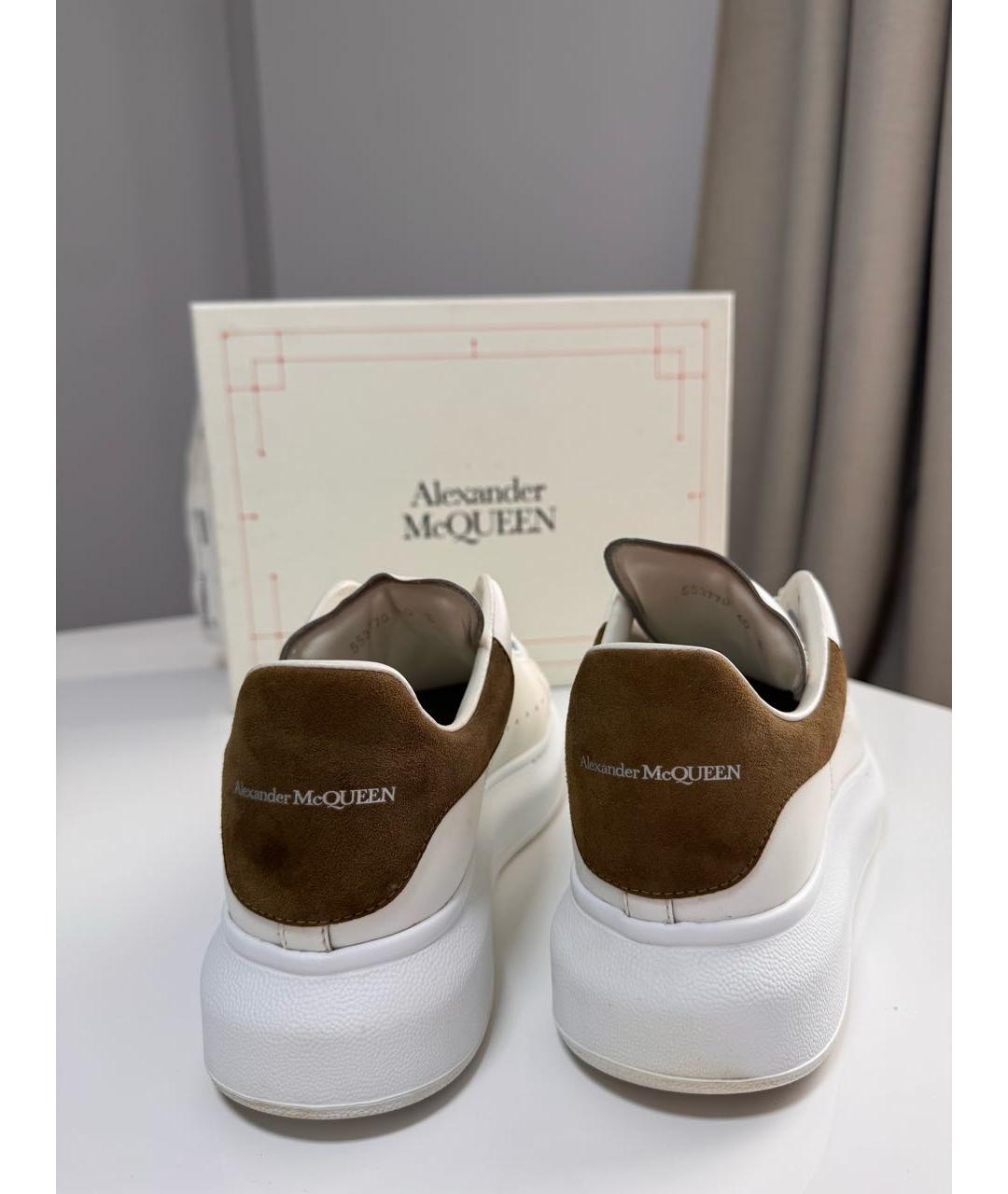 ALEXANDER MCQUEEN Белые кроссовки, фото 4