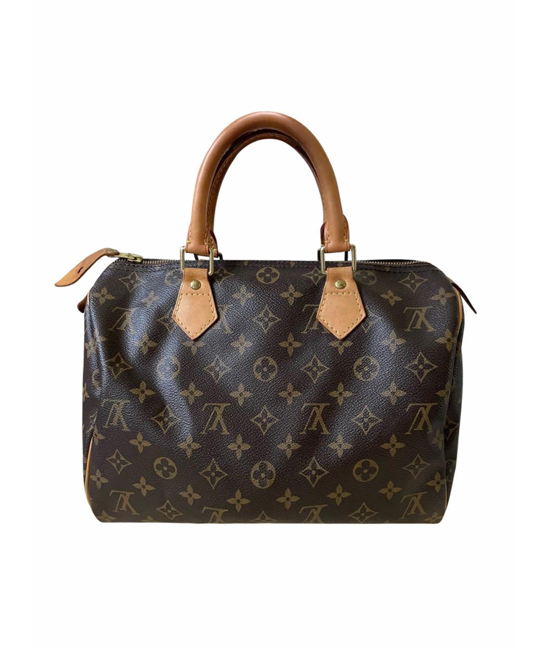 LOUIS VUITTON Коричневая сумка с короткими ручками, фото 1