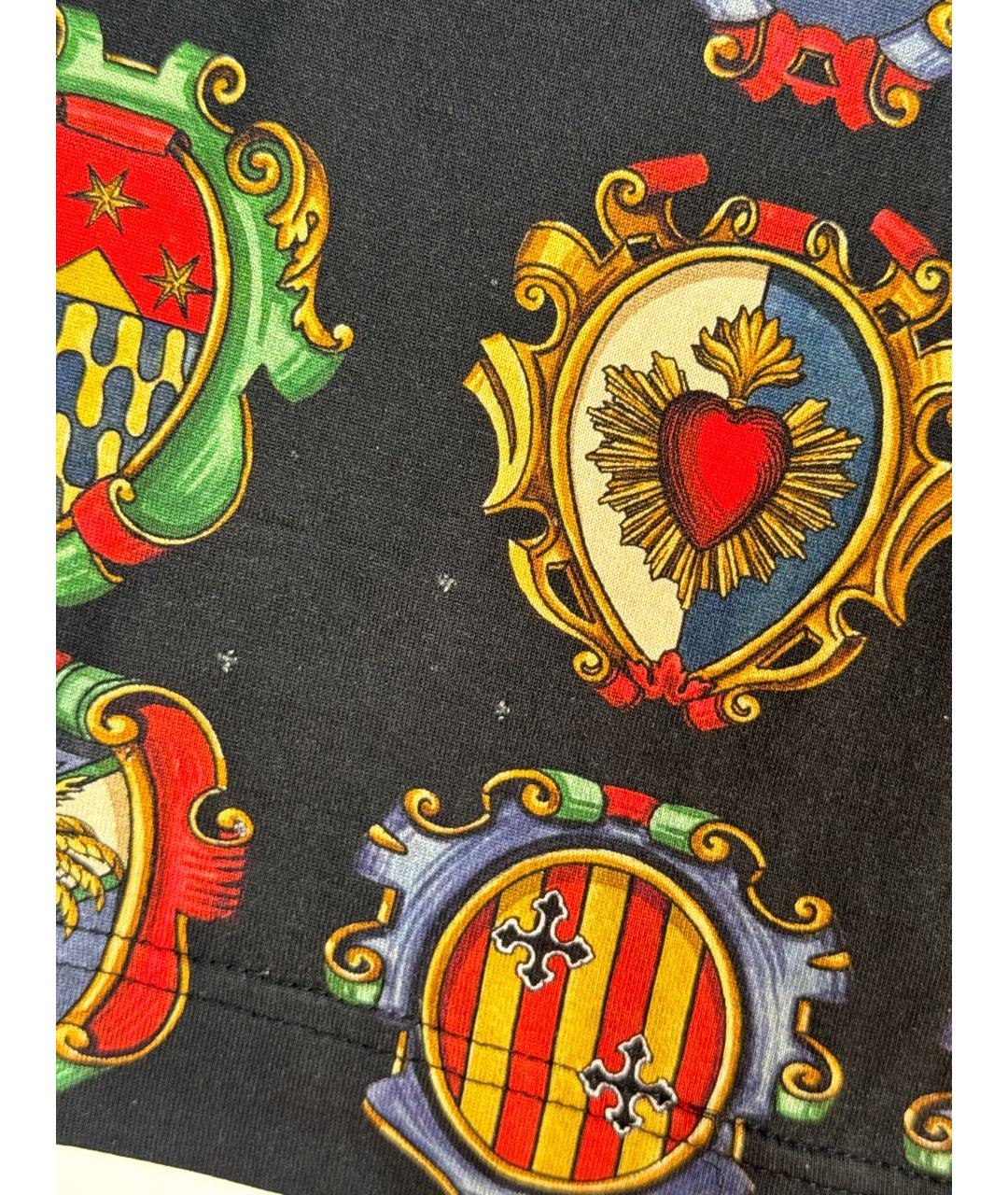 DOLCE&GABBANA Черная футболка, фото 3