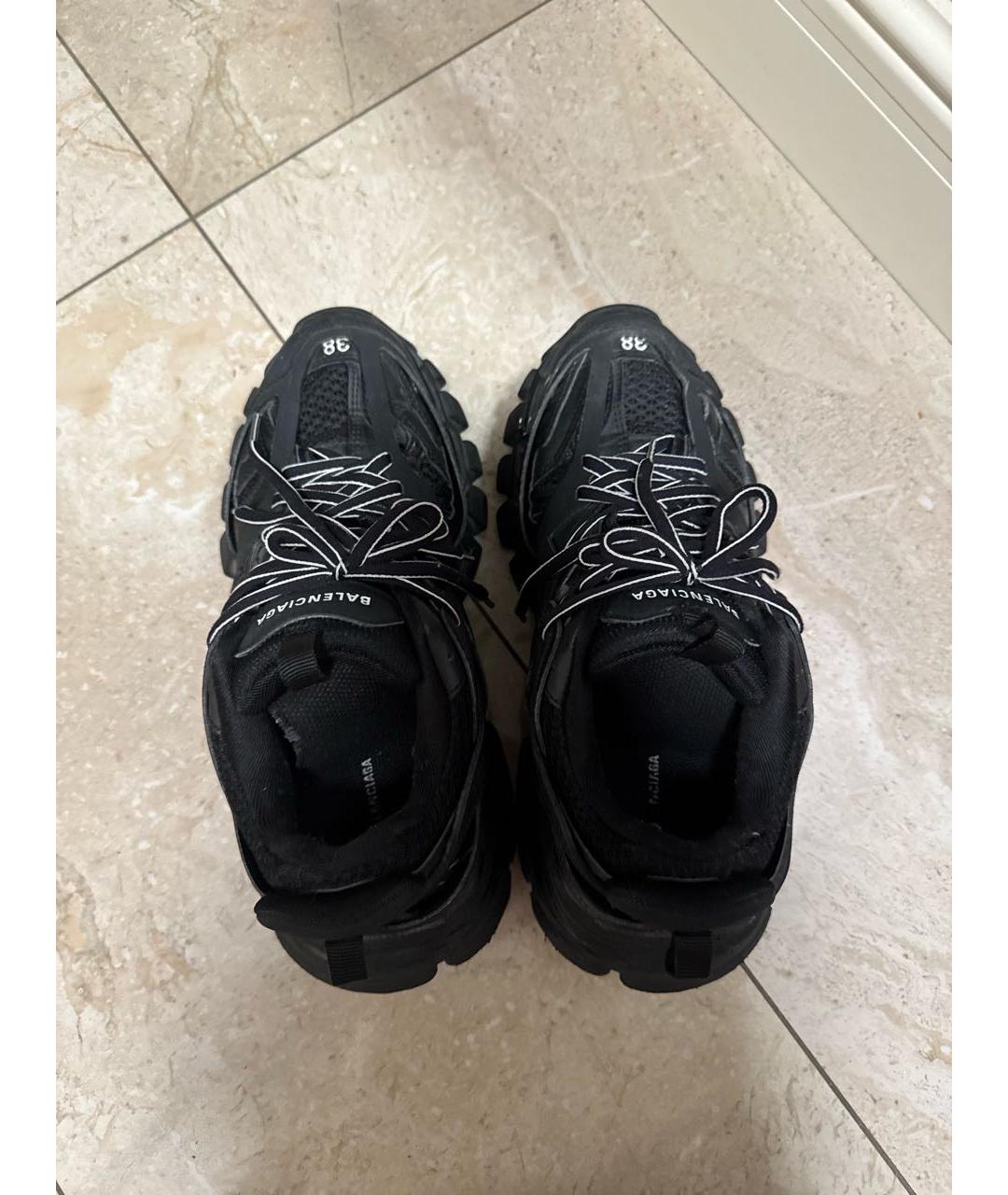BALENCIAGA Черные кроссовки, фото 3