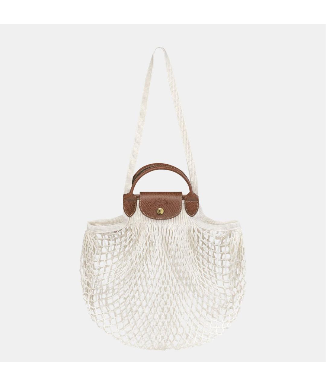 LONGCHAMP Бежевая пляжная сумка, фото 9