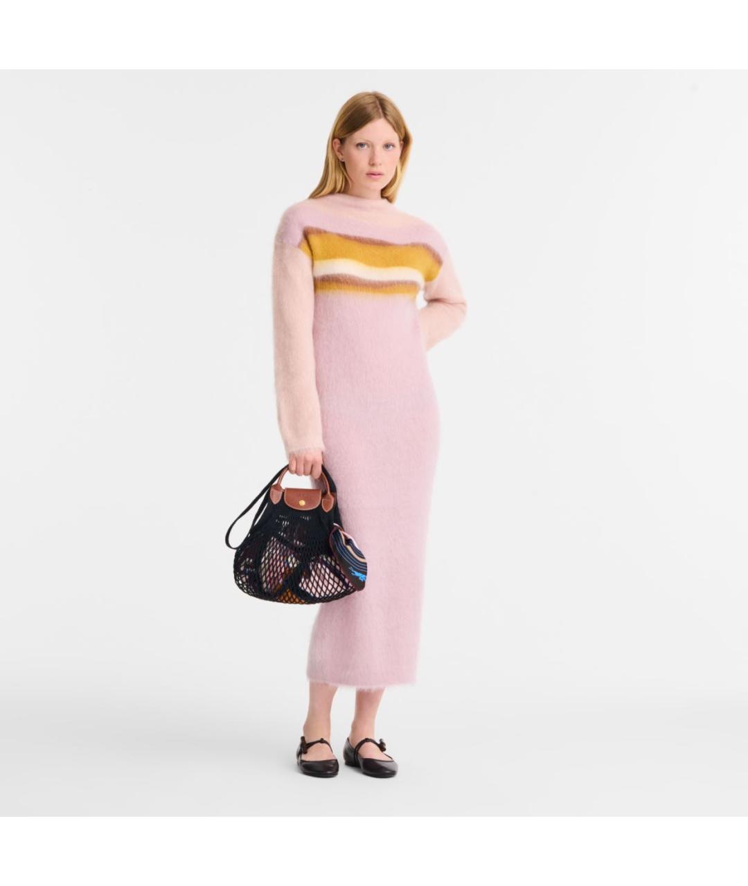 LONGCHAMP Черная пляжная сумка, фото 8