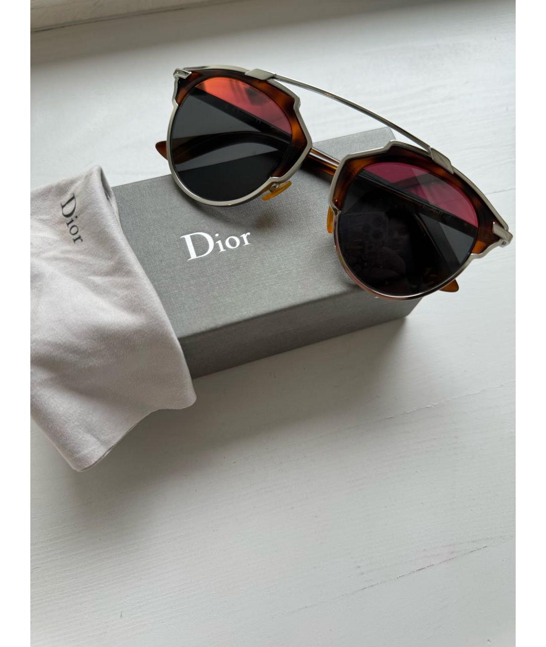 CHRISTIAN DIOR Мульти солнцезащитные очки, фото 7