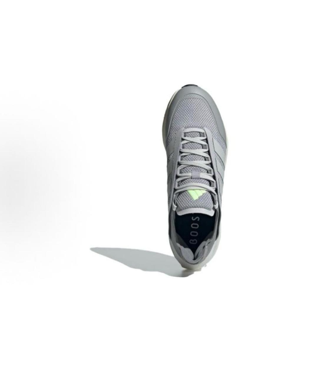 ADIDAS Серые текстильные низкие кроссовки / кеды, фото 6