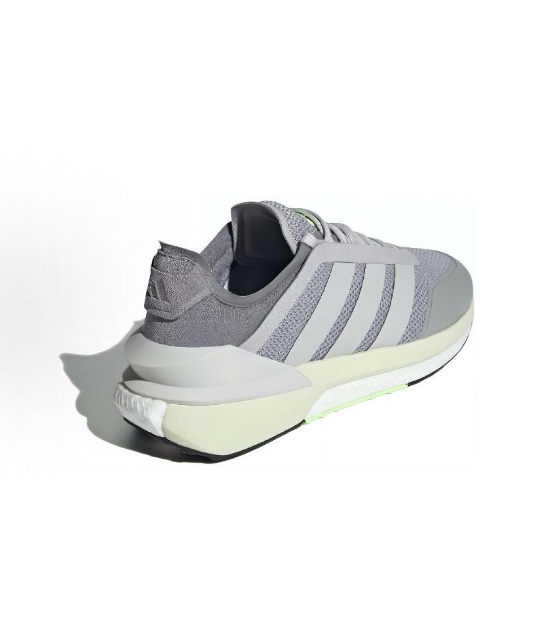 ADIDAS Серые текстильные низкие кроссовки / кеды, фото 5