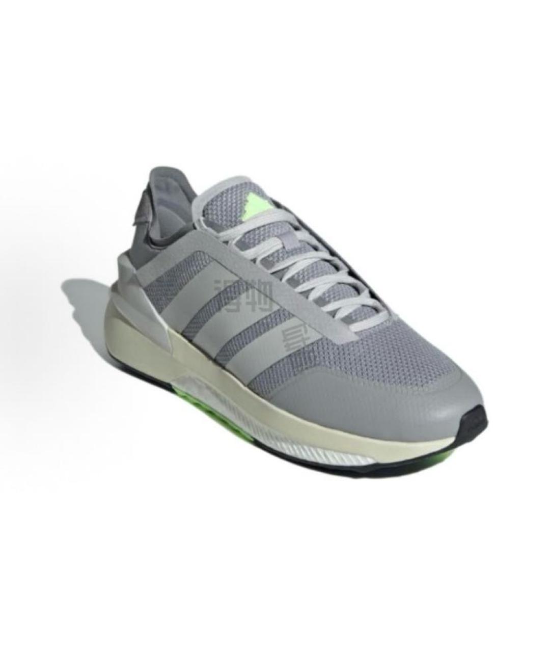 ADIDAS Серые текстильные низкие кроссовки / кеды, фото 4