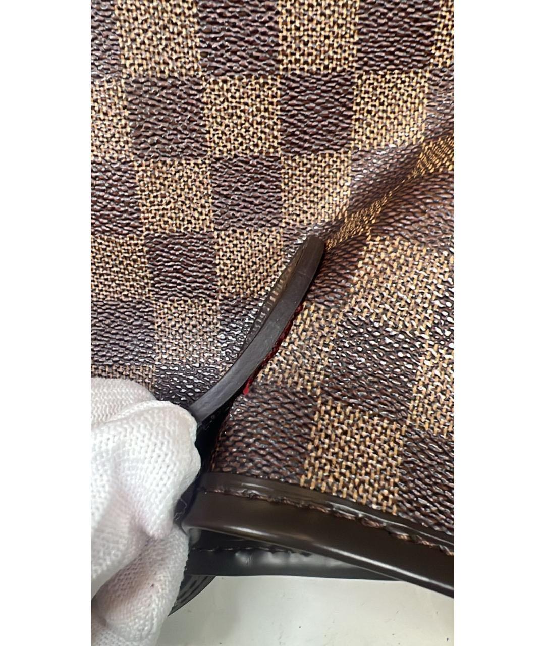 LOUIS VUITTON Коричневая сумка тоут, фото 5