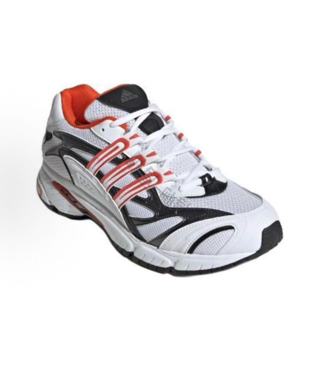 ADIDAS Белые текстильные низкие кроссовки / кеды, фото 3