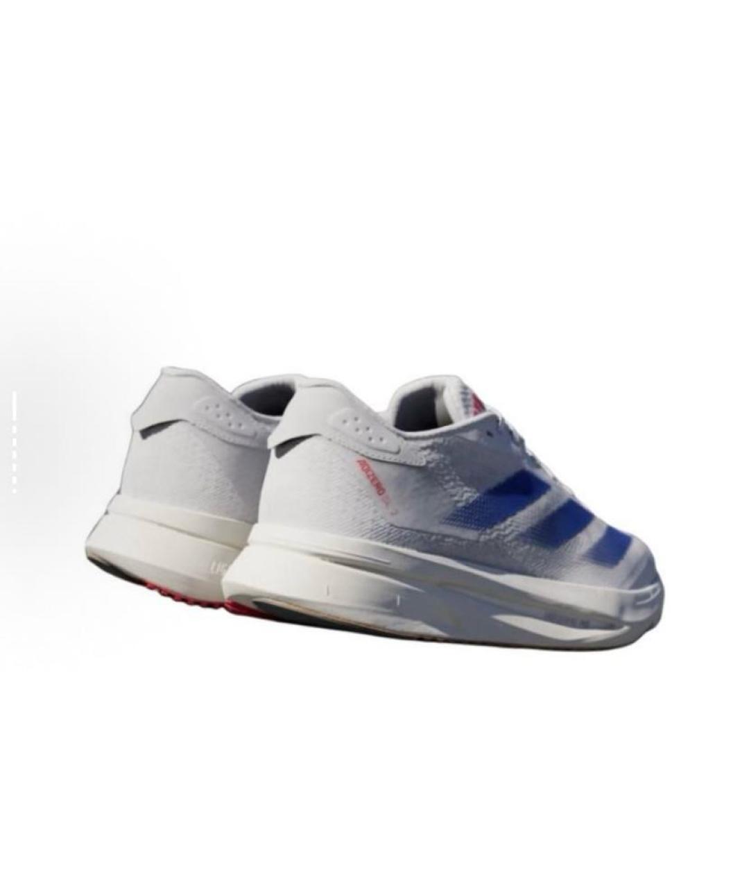 ADIDAS Белые текстильные низкие кроссовки / кеды, фото 4