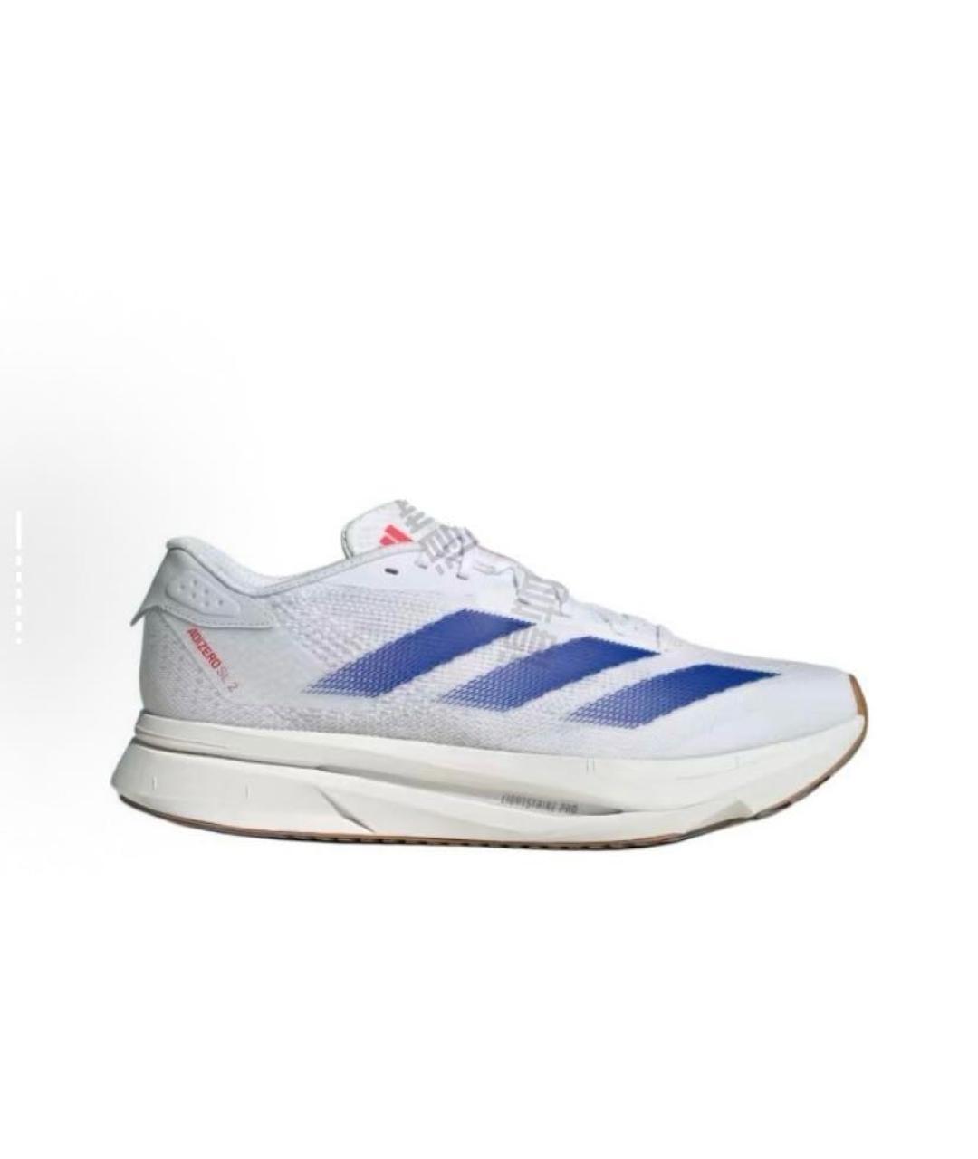 ADIDAS Белые текстильные низкие кроссовки / кеды, фото 6