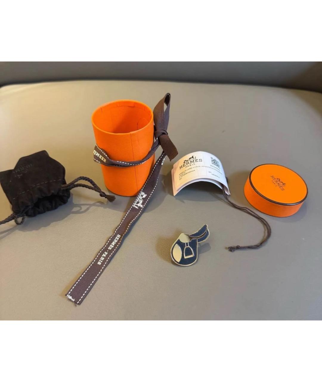 HERMES Золотой платок, фото 4