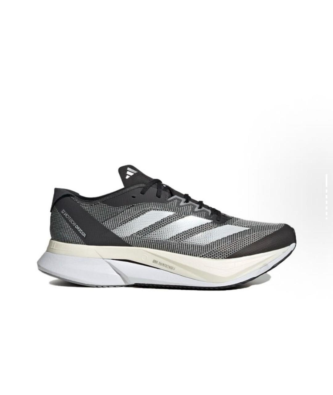 ADIDAS Антрацитовые текстильные низкие кроссовки / кеды, фото 7