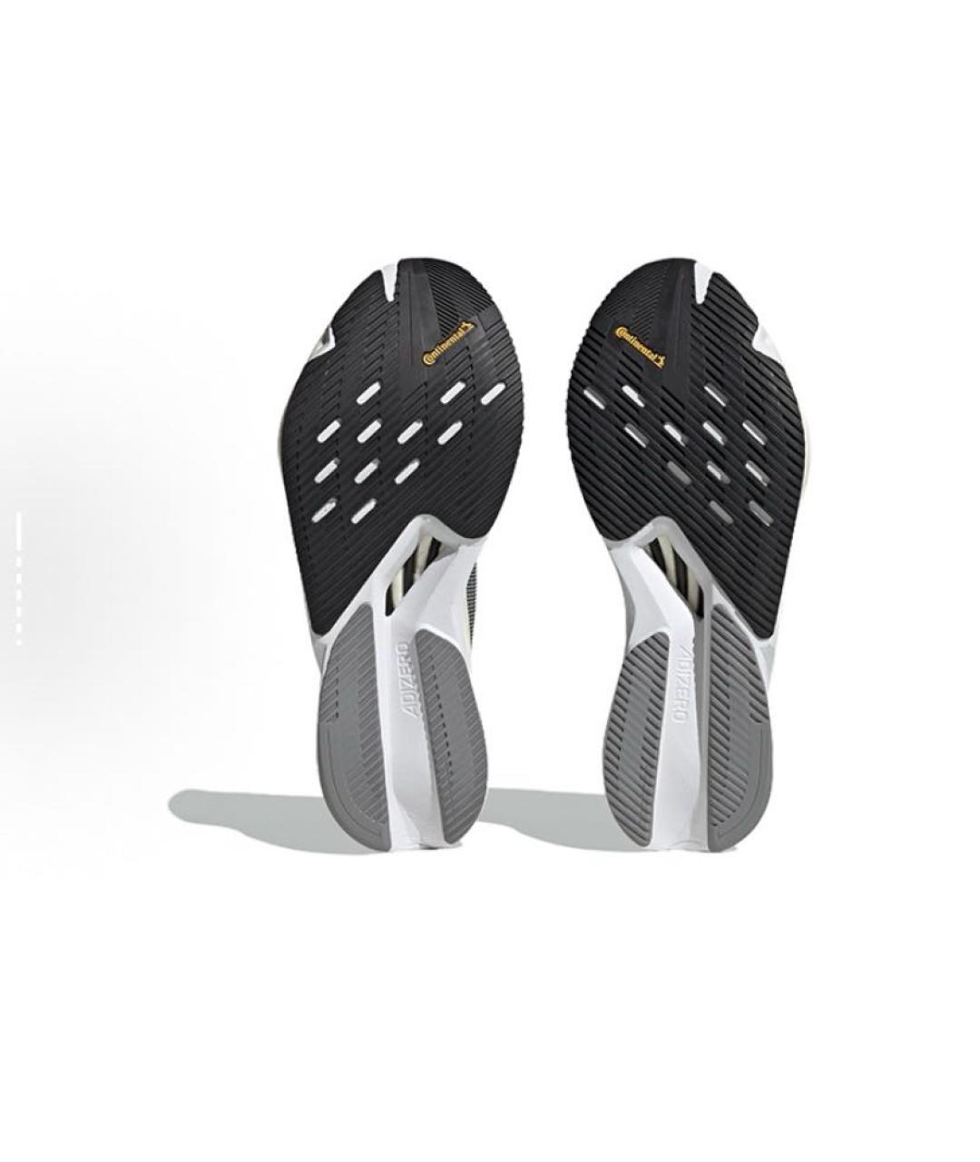ADIDAS Антрацитовые текстильные низкие кроссовки / кеды, фото 6