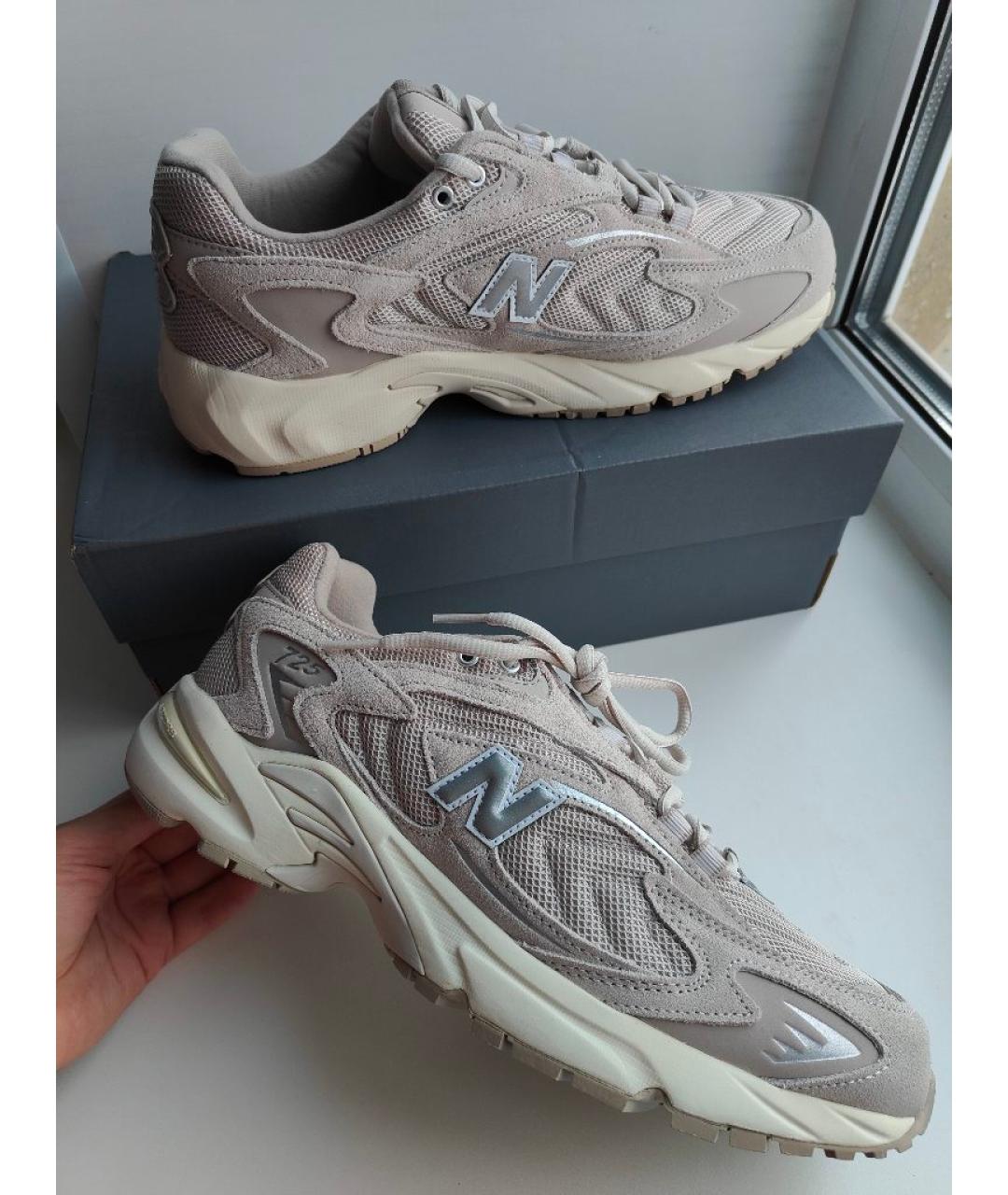 NEW BALANCE Бежевые низкие кроссовки / кеды, фото 6