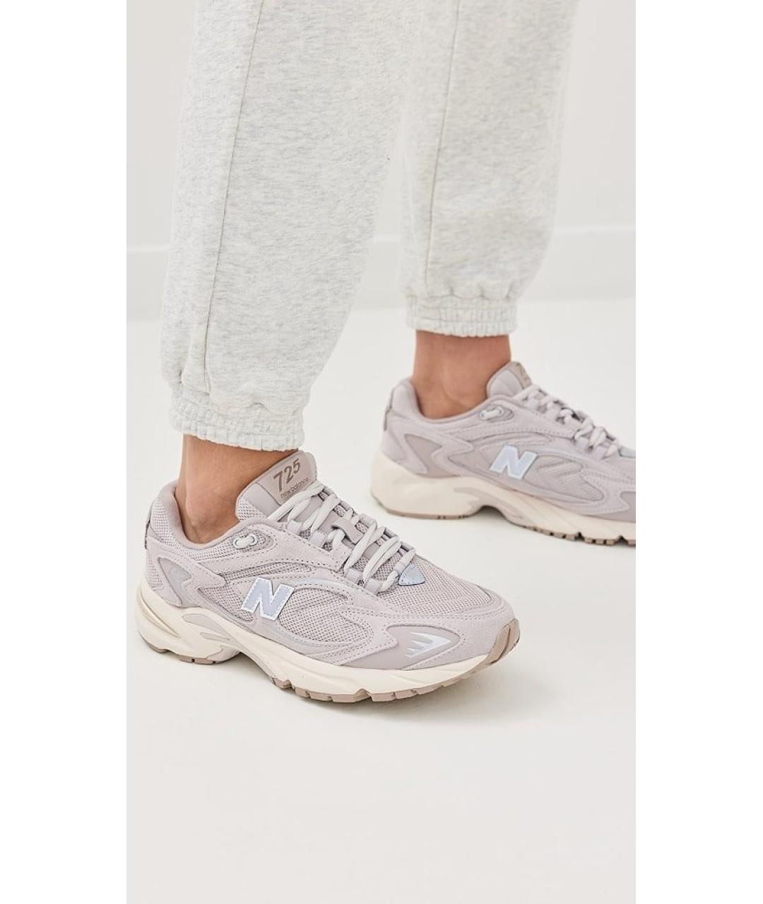 NEW BALANCE Бежевые низкие кроссовки / кеды, фото 9